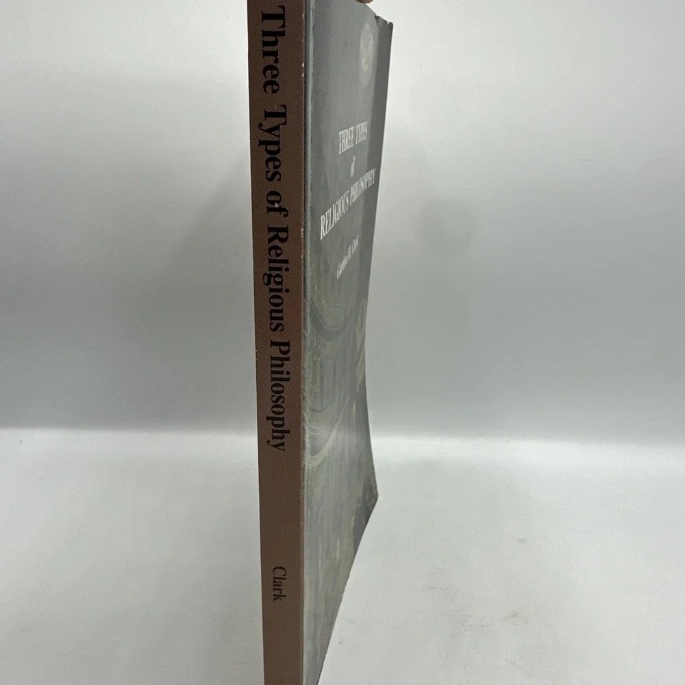 Three Types of Religious Philosophy (Trinity Papers No. 21) Paperback 1989